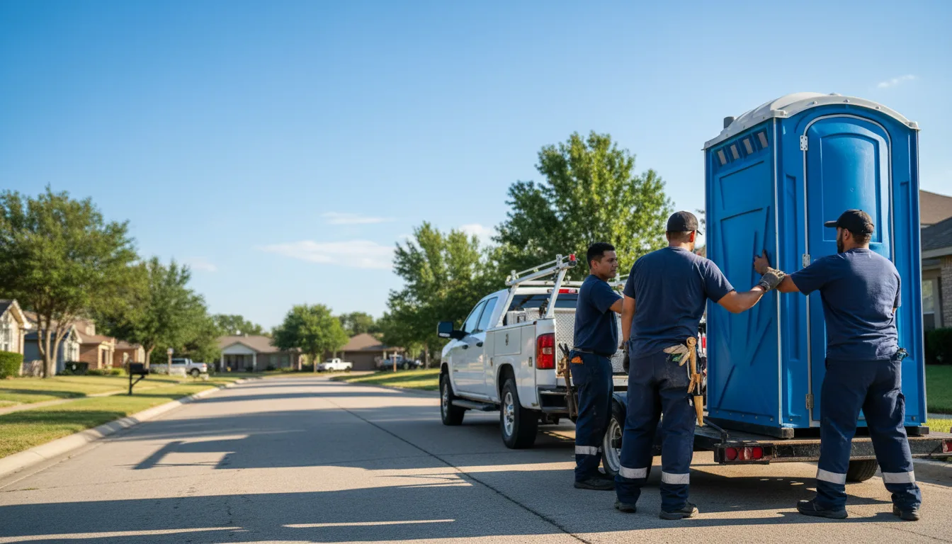 Portable Toilet Rental in Stronghurst, IL near me